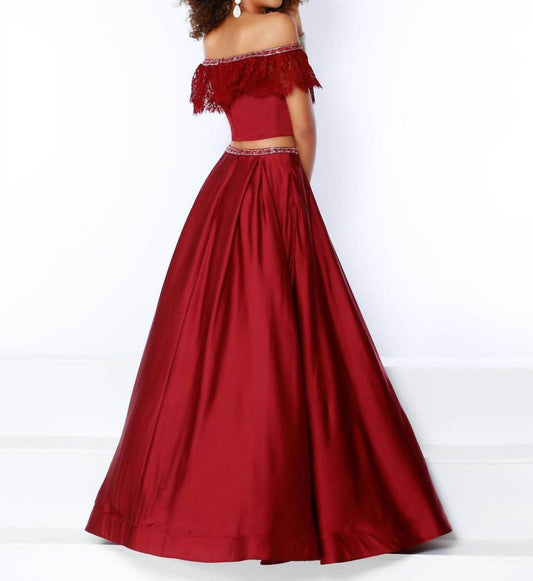 2Cute - Off The Shoulder Prom Dress - Rack Hunt -