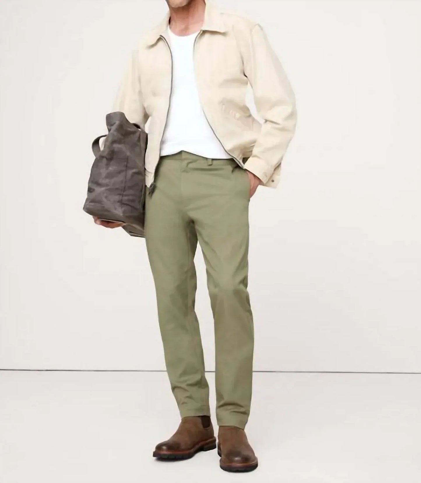 Benson - Flat Front Chino Pants - Rack Hunt