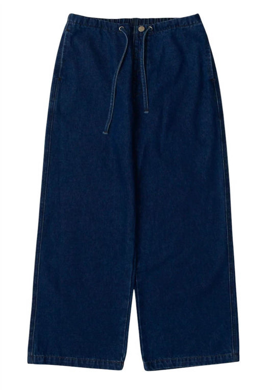 K-Fashion - Women's Denim Drawstring Pants - Rack Hunt -