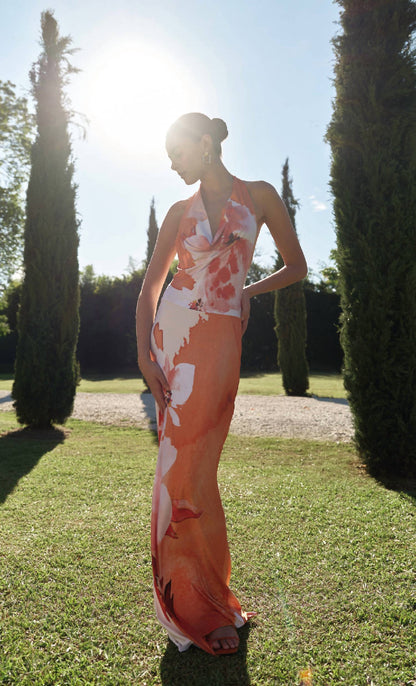 Moonflower Punch Maxi Dress