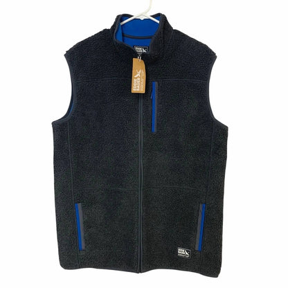Chilali Faux Shearling Fleece Vest - Big And Tall