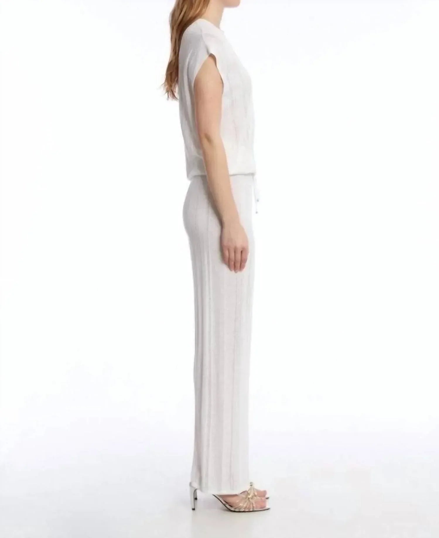 KNITSS - Haven Pointella Detail Knit Pants - Rack Hunt