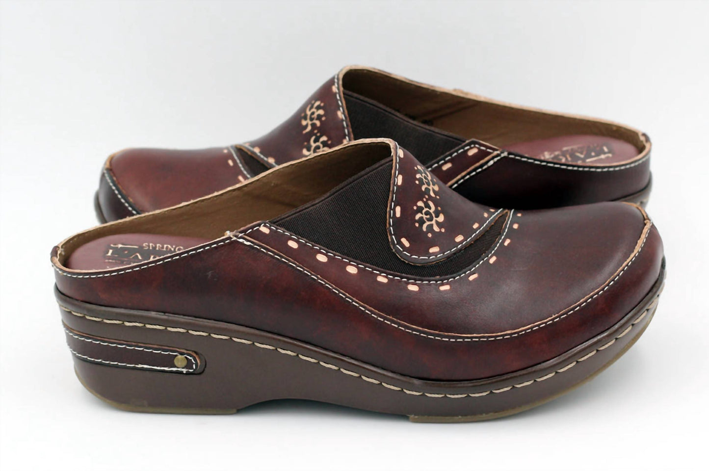 Women's Chino Leather Clogs