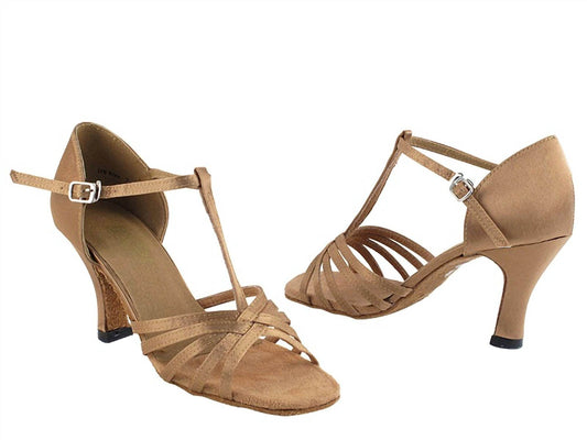 Spazio - Women S-1612 Spool Heel Sandals - Rack Hunt -