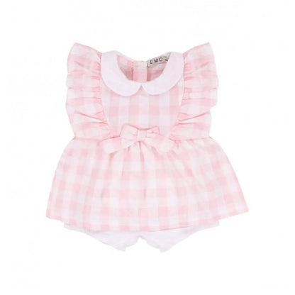 EMC - Girls Seersucker Romper - Rack Hunt