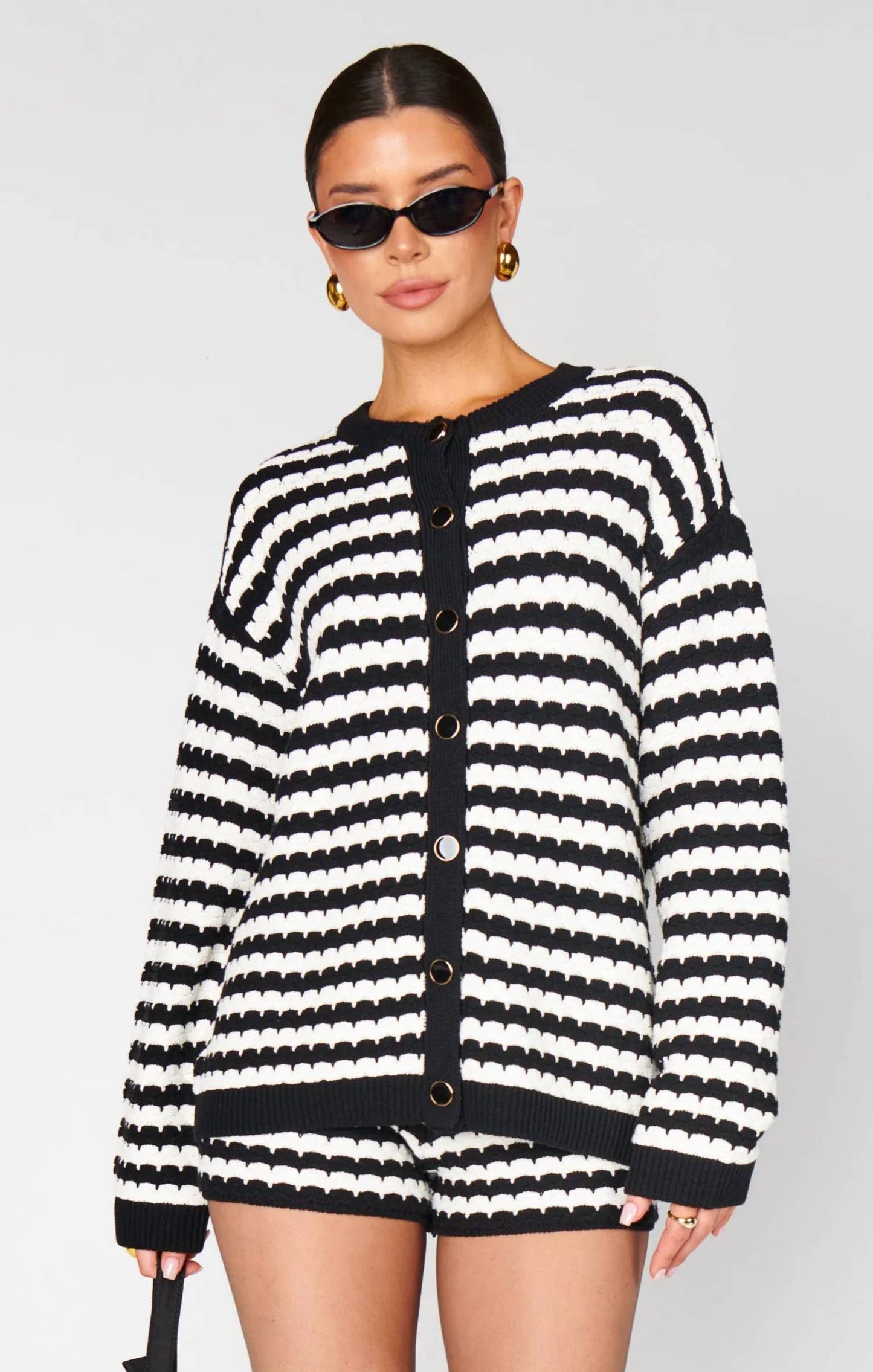 Inez Crewneck Cardigan