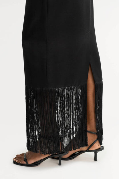 Full Length Fringe Skirt
