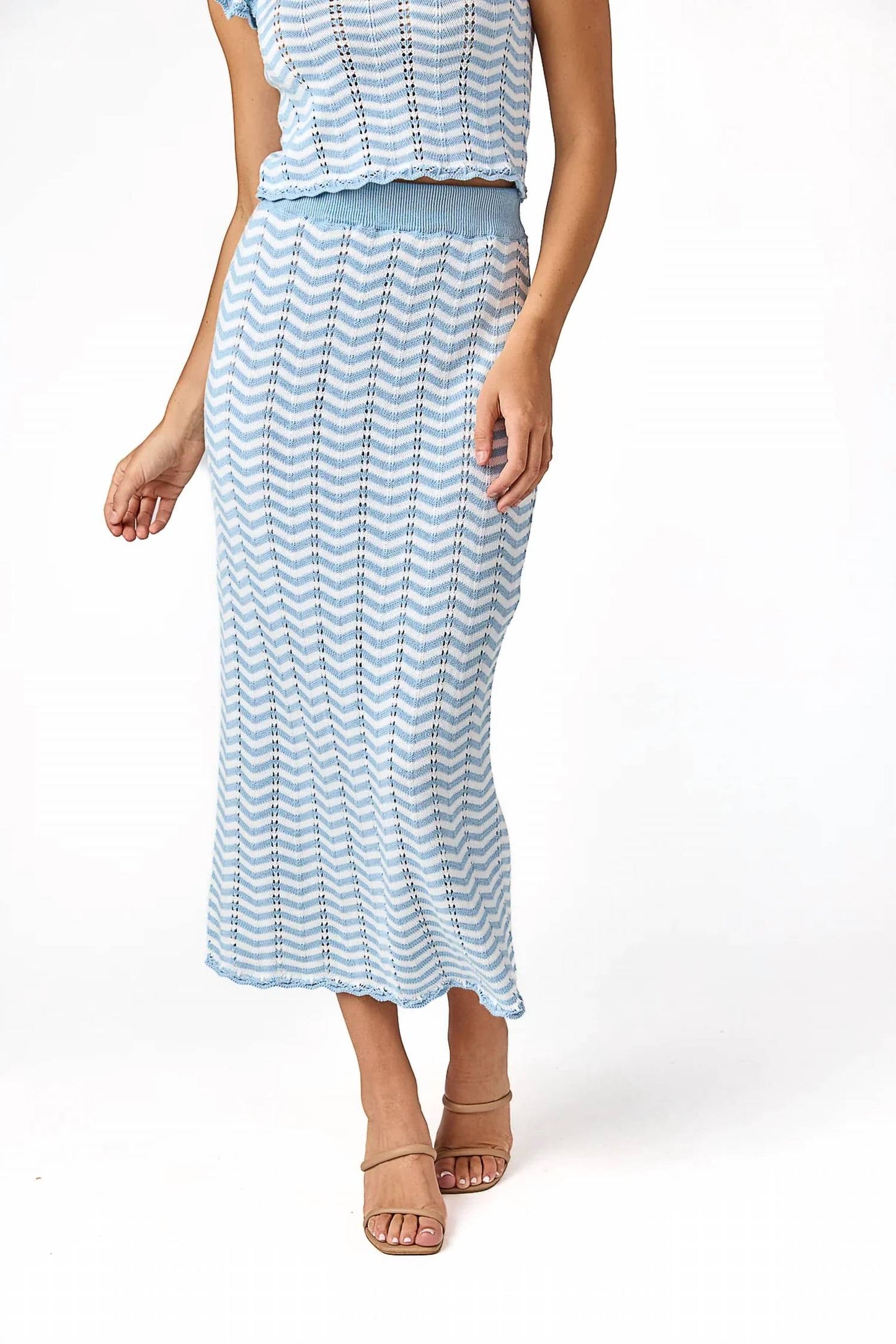Rosso Knit Midi Skirt