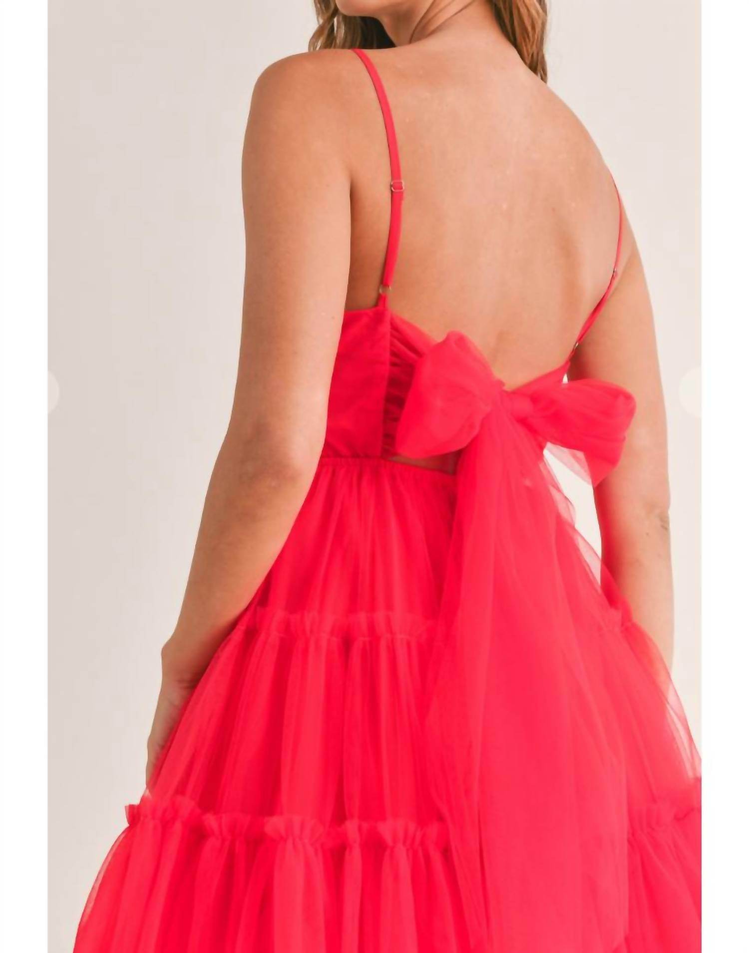 Cason Couture - The Martha Tulle Mini Dress - Rack Hunt -