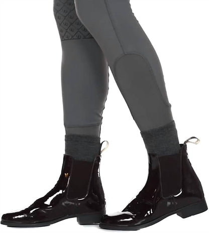 Women's Finalist Elastic Side Patent Jodphur Boots