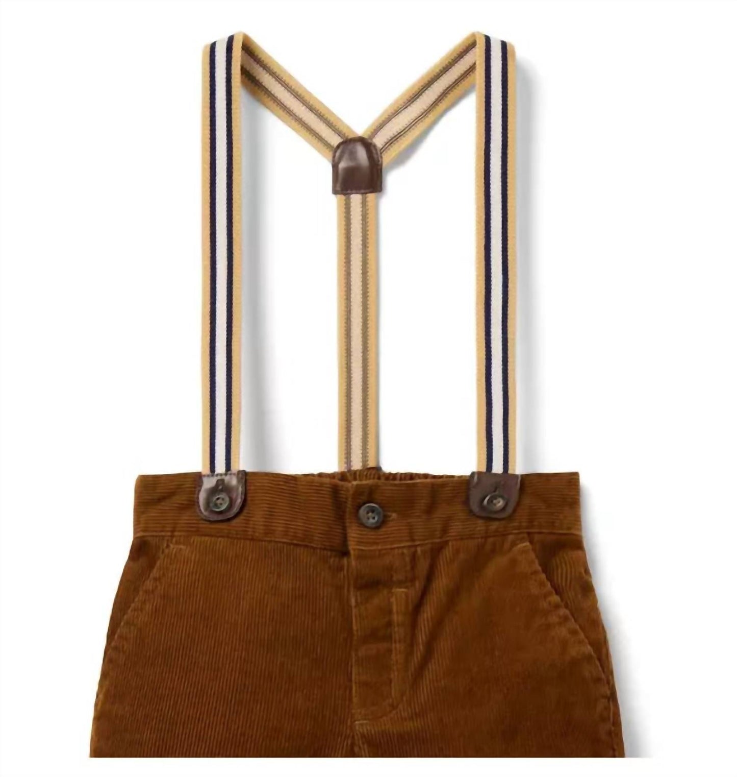 Kid's Suspender Corduroy Pant