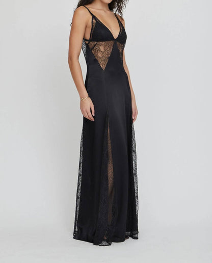 Inhale Panel Slip Dress