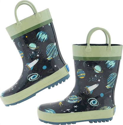Kid's Rubber Rain Boots