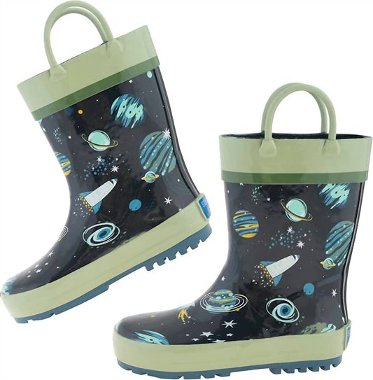 Kid's Rubber Rain Boots