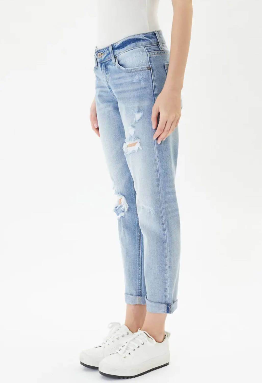 KESTAN - Georgia Mid-rise Boyfriend Jeans - Rack Hunt -
