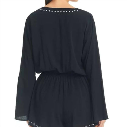 Tell Me About It Stud Romper