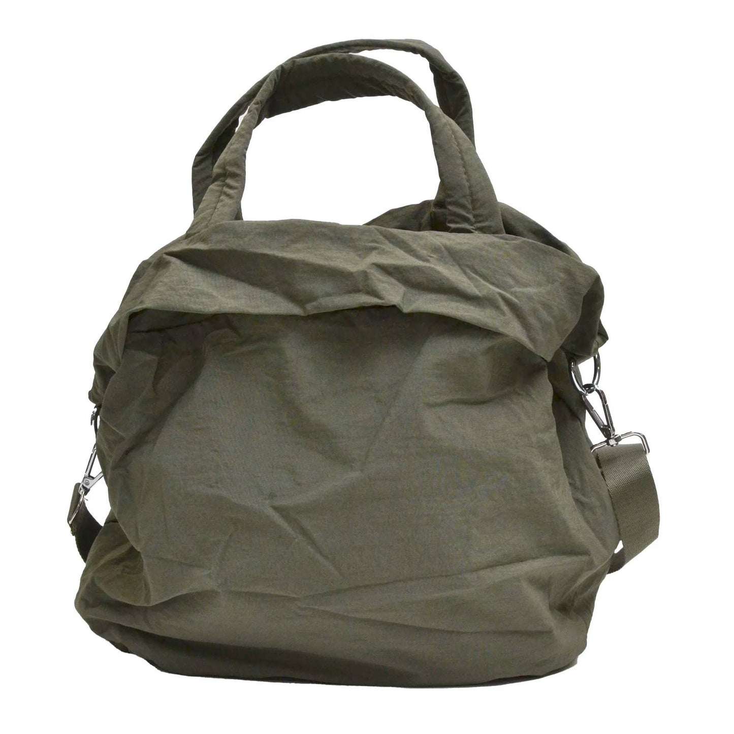 Nylon shoulder tote