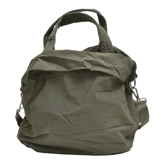 Nylon shoulder tote