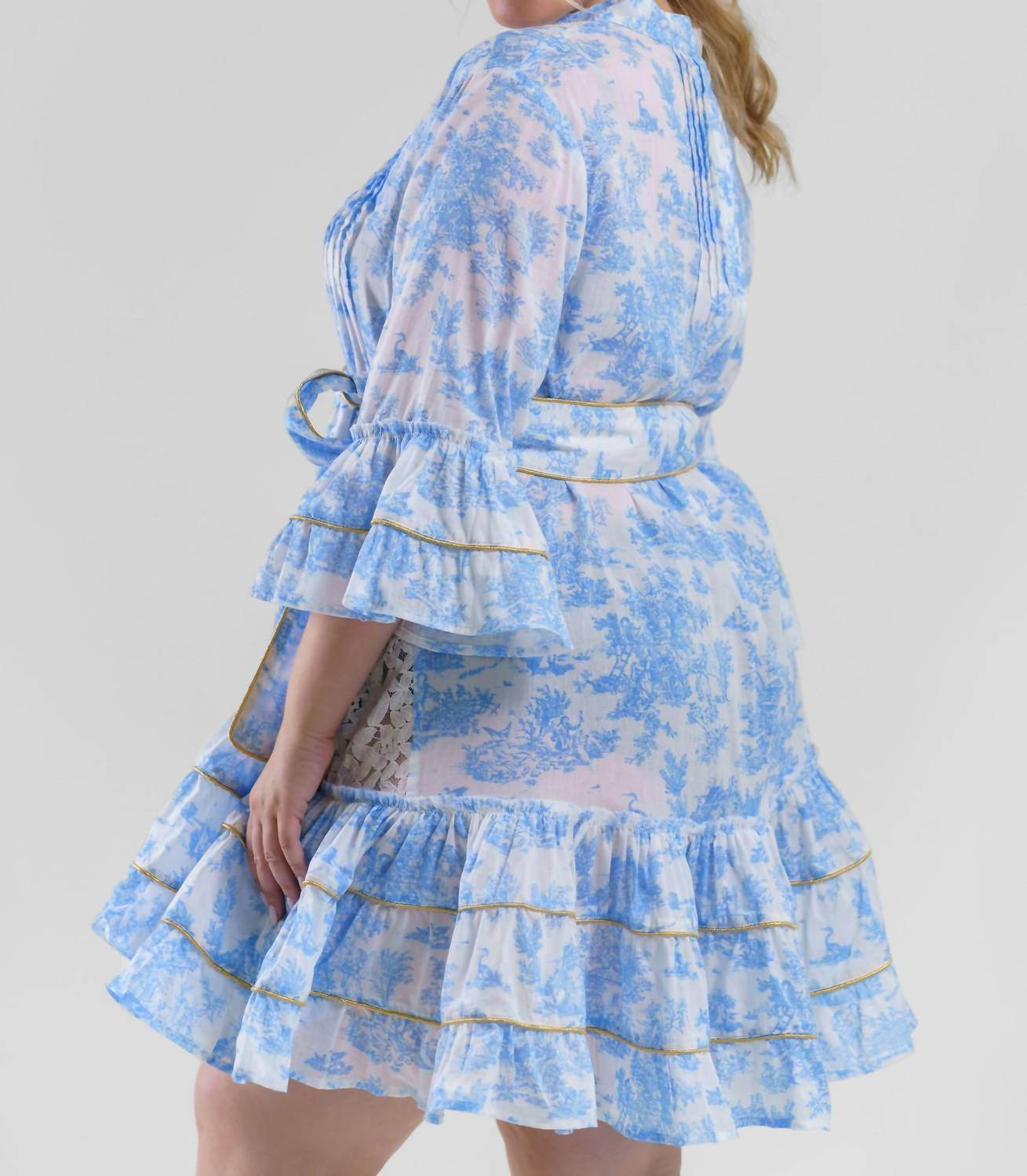 Pep's Cannes - Toile Capsule Mini Dress - Plus - Rack Hunt