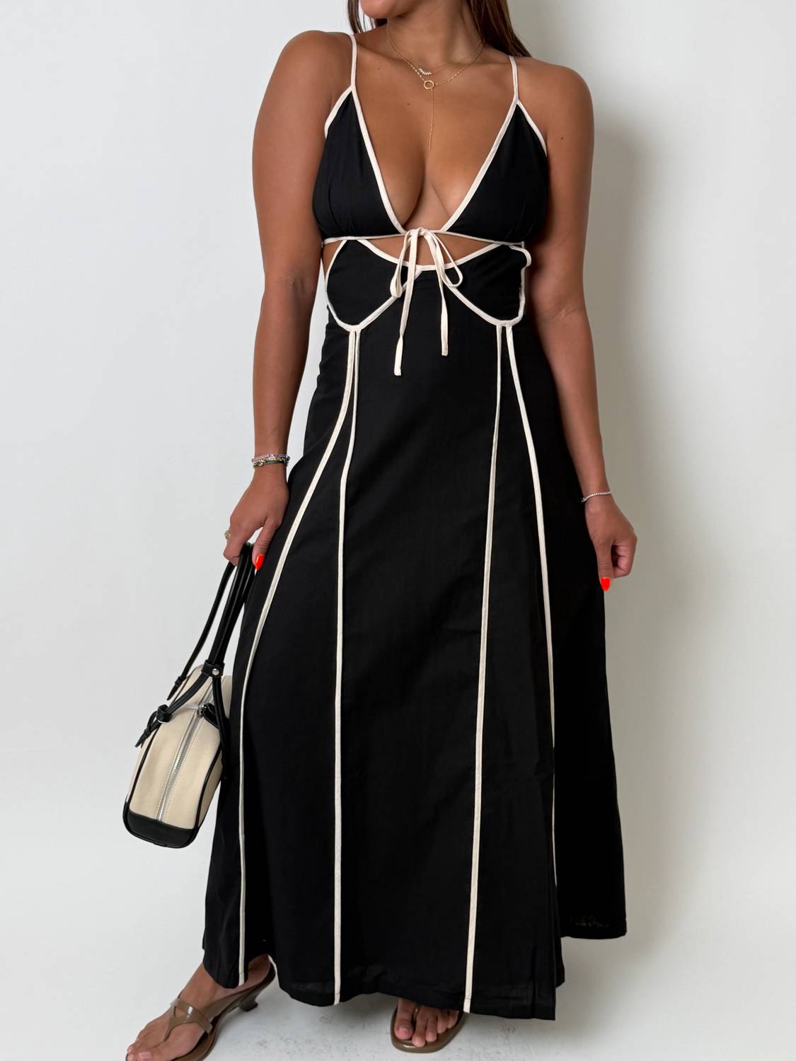 Cutout Maxi Dress