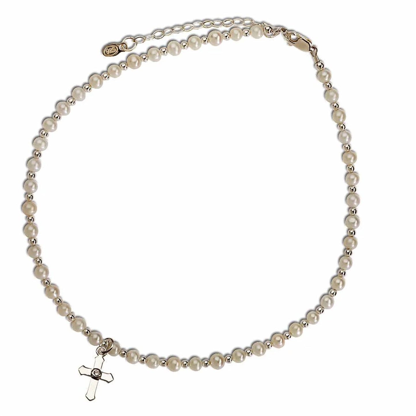 Girl's First Communion Cross Necklace