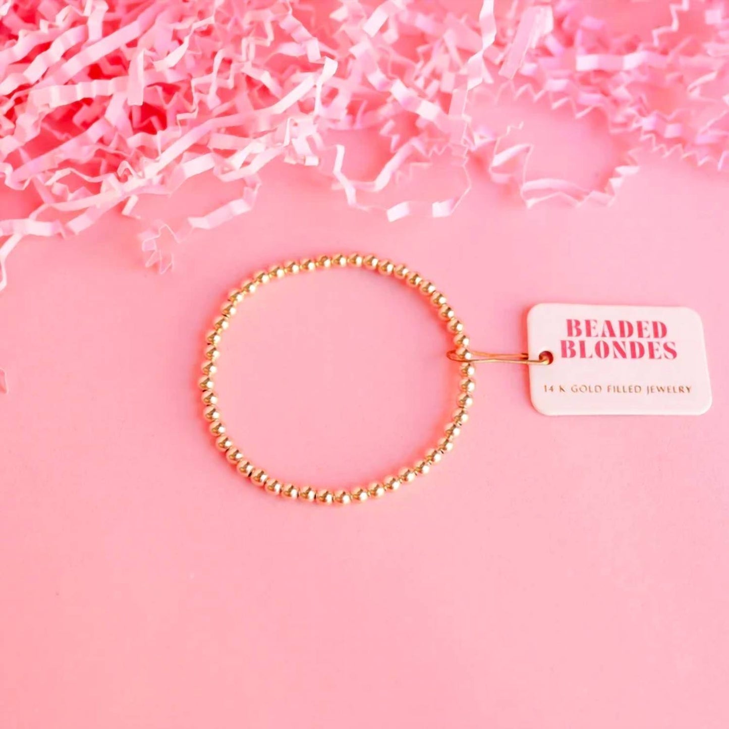 Women's Beaded Bracelet - 4mm