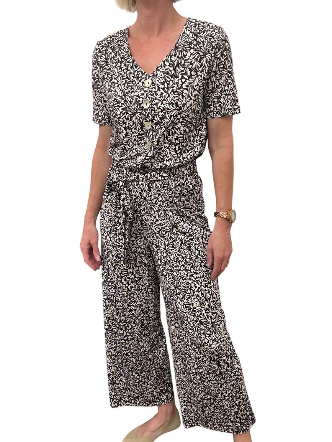 Skye's The Limit - Tie Waist Jumpsuit - Rack Hunt