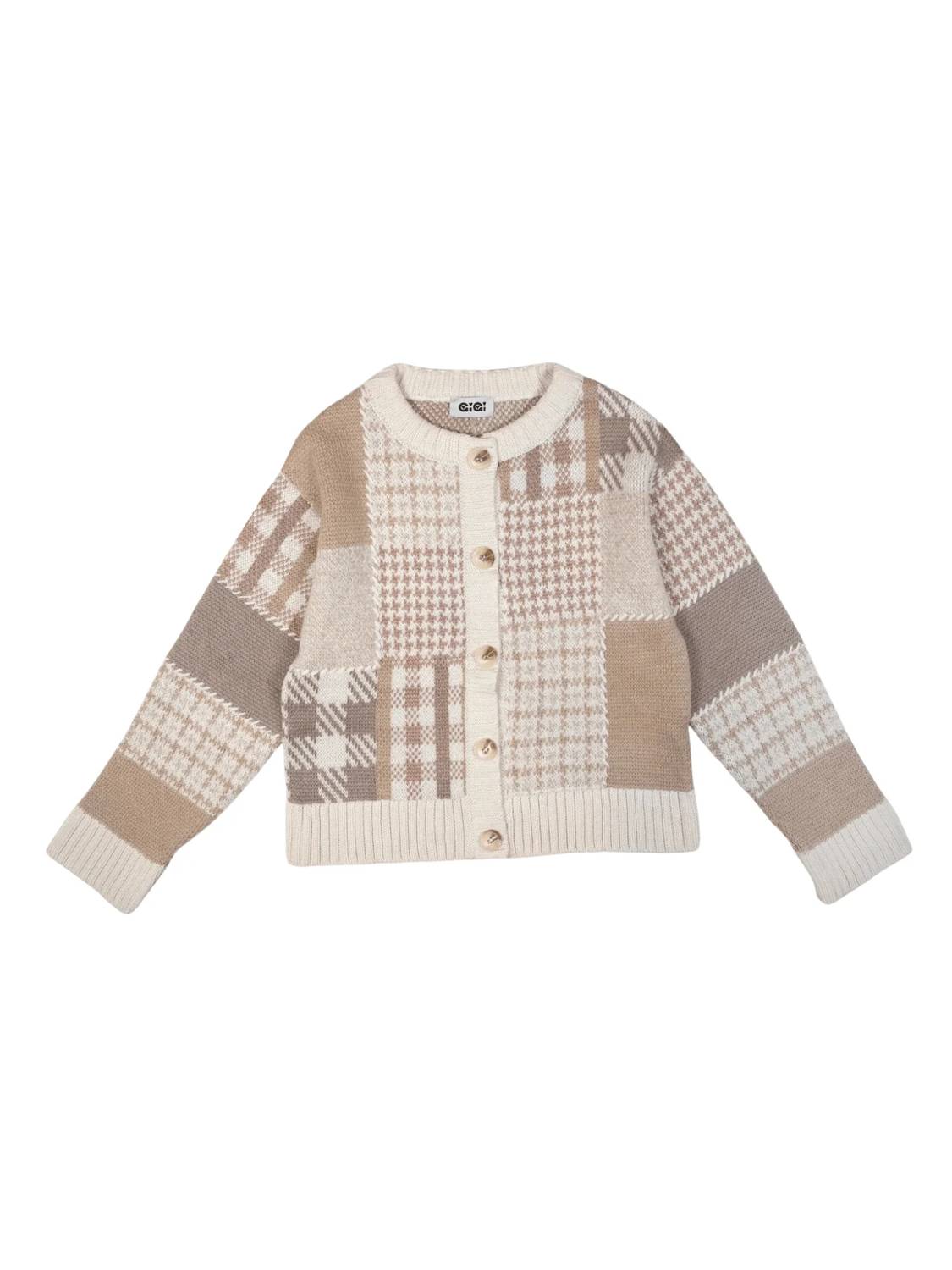 Women's Patchwork Cardigan