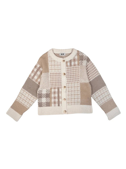 Women's Patchwork Cardigan