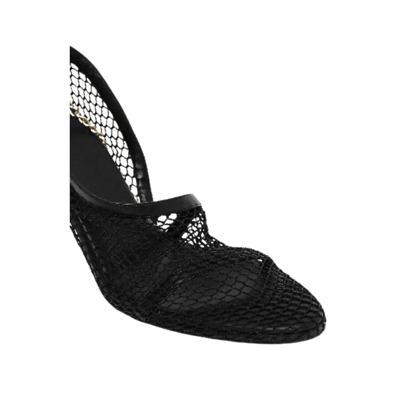 Women's Chain-trimmed Mesh Sandals