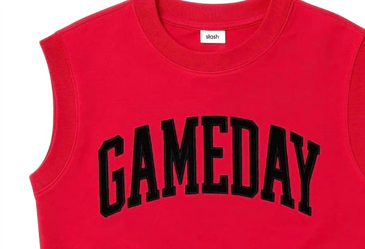 Sush Clothing - Women's Gameday Sleeveless Tee - Rack Hunt -