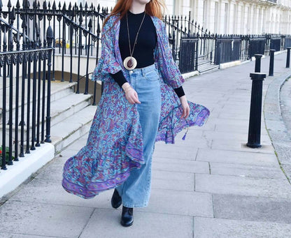 Everleigh Open Front Kaftan Dress