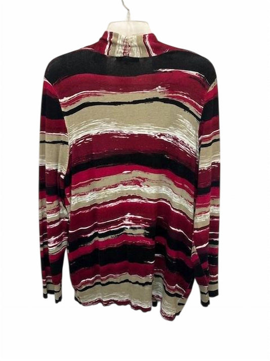 Women Brushstroke Pattern Cardigan
