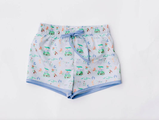 Love, George - Boy's Dog Days Of Summer Swim Trunks - Rack Hunt -
