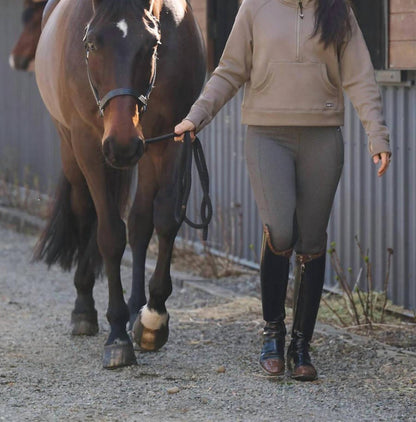 Fleece Lite Knee Patch Tights