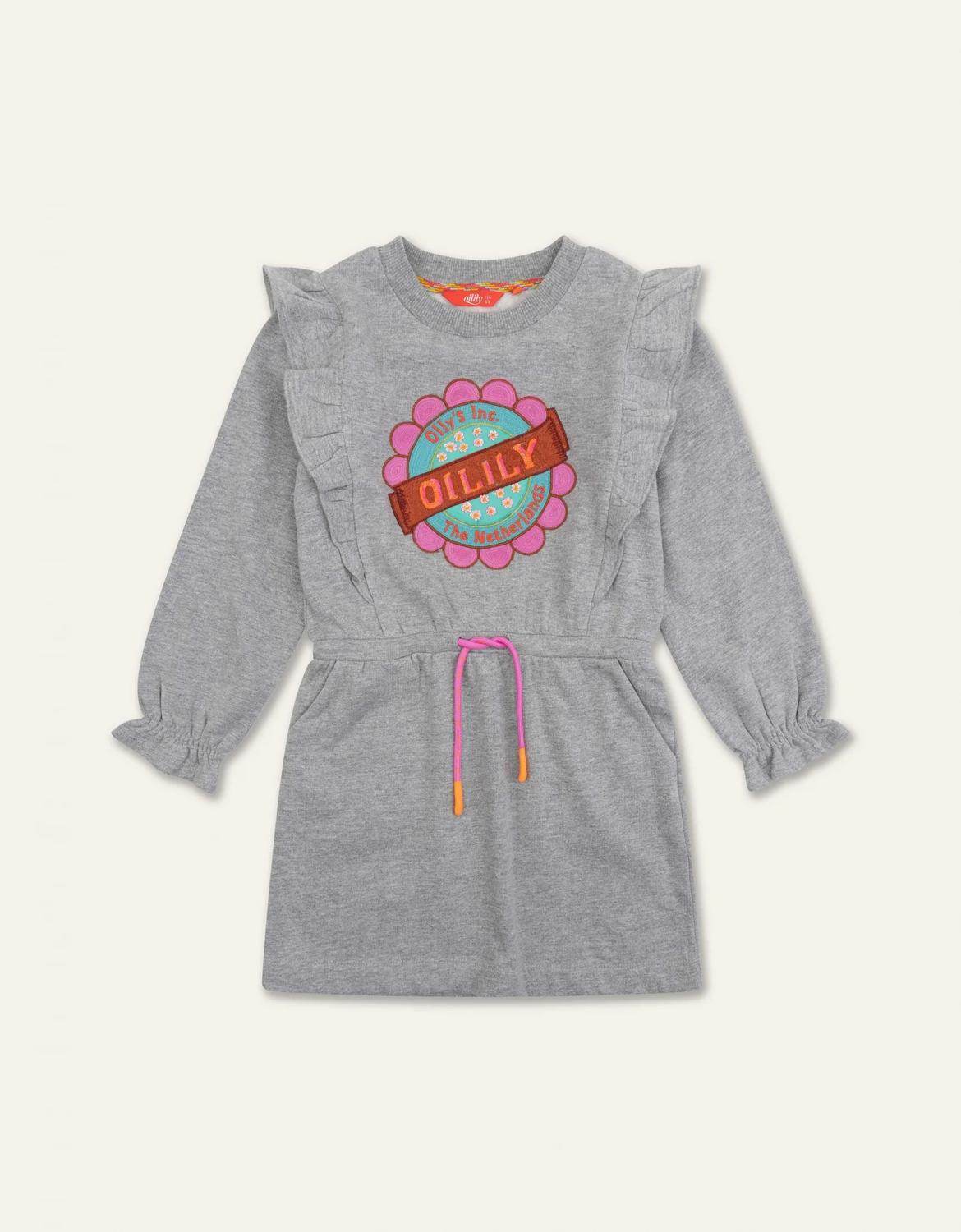 Oilily - Girl's Flower Logo Sweater Djane Dress - Rack Hunt -