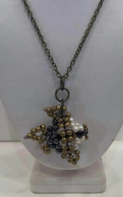 Pam Hiran - Women's Hematite Necklace - Rack Hunt