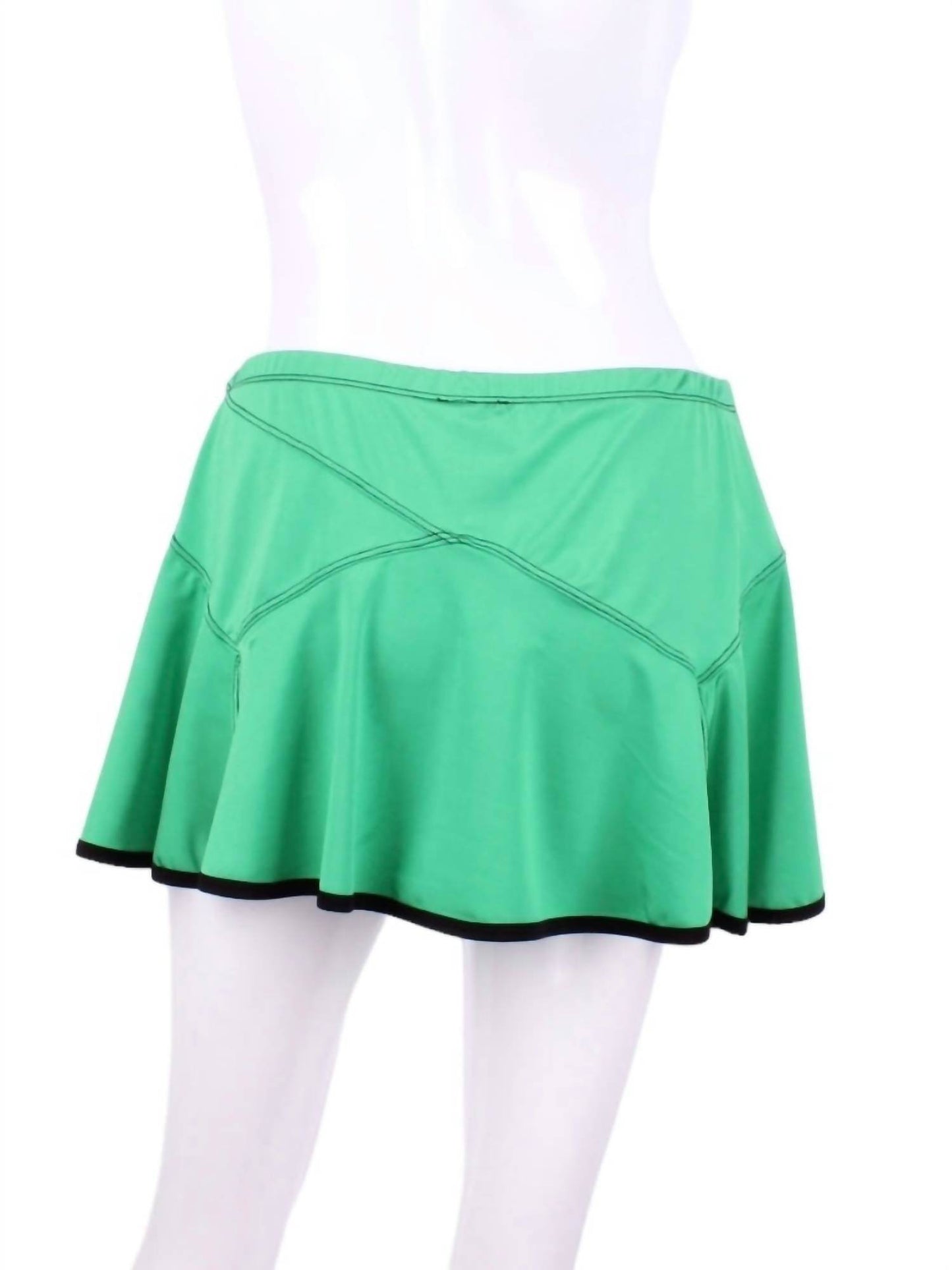 Love Love Tennis - Women's Tennis Skirt With Black Trim - Rack Hunt -