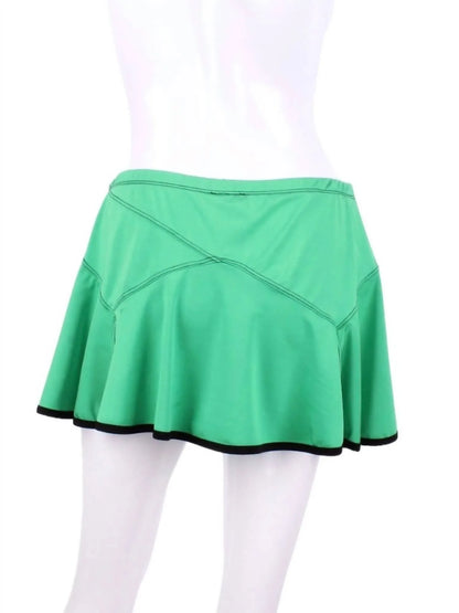 Love Love Tennis - Women's Tennis Skirt With Black Trim - Rack Hunt