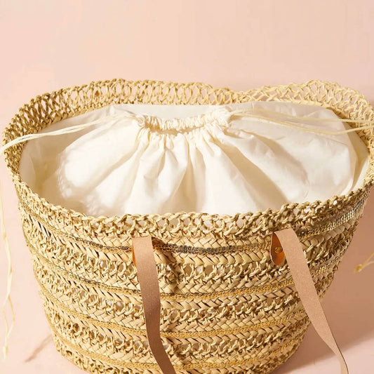 Women's Cecelia Basket Tote Bag