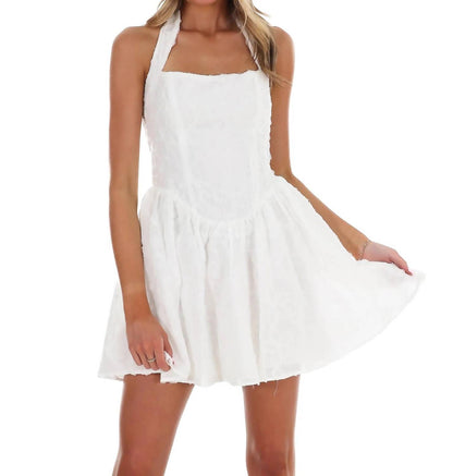 Women's Perfect For Me Halter Mini Dress