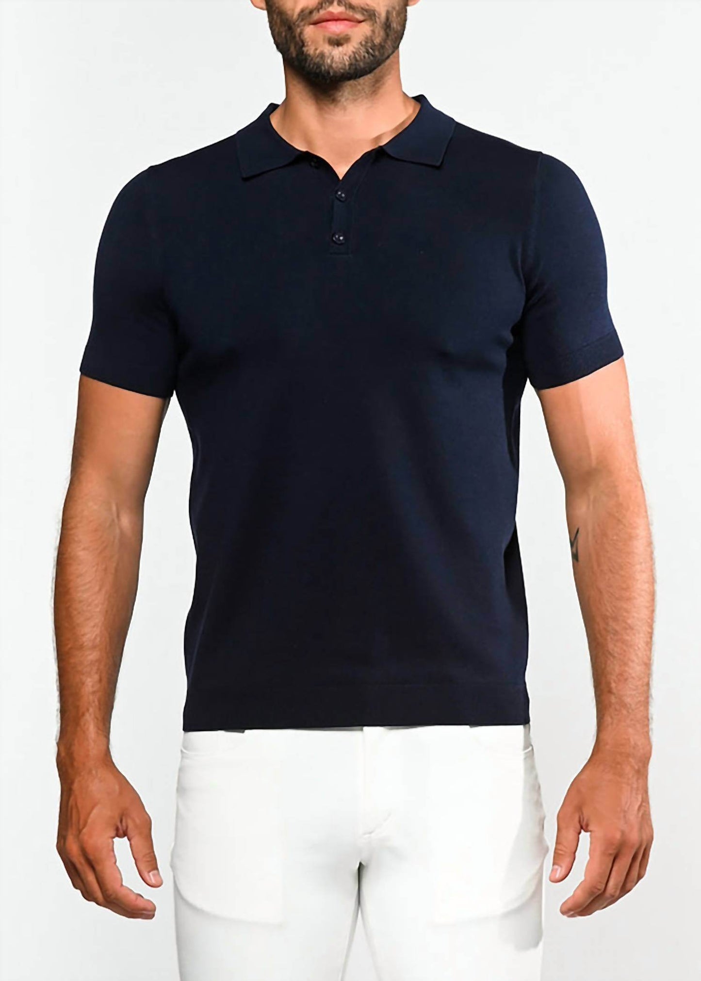 Postmarc - 3-button Knit Polo Shirt - Rack Hunt -