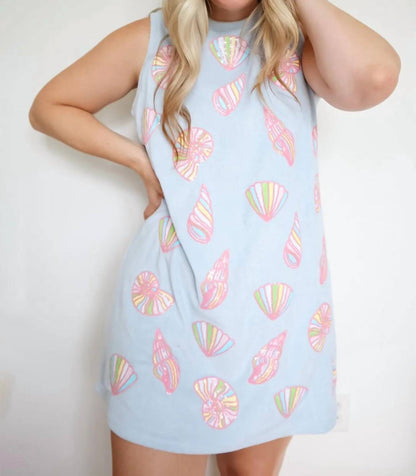 Terrycloth Mini Beach Dress