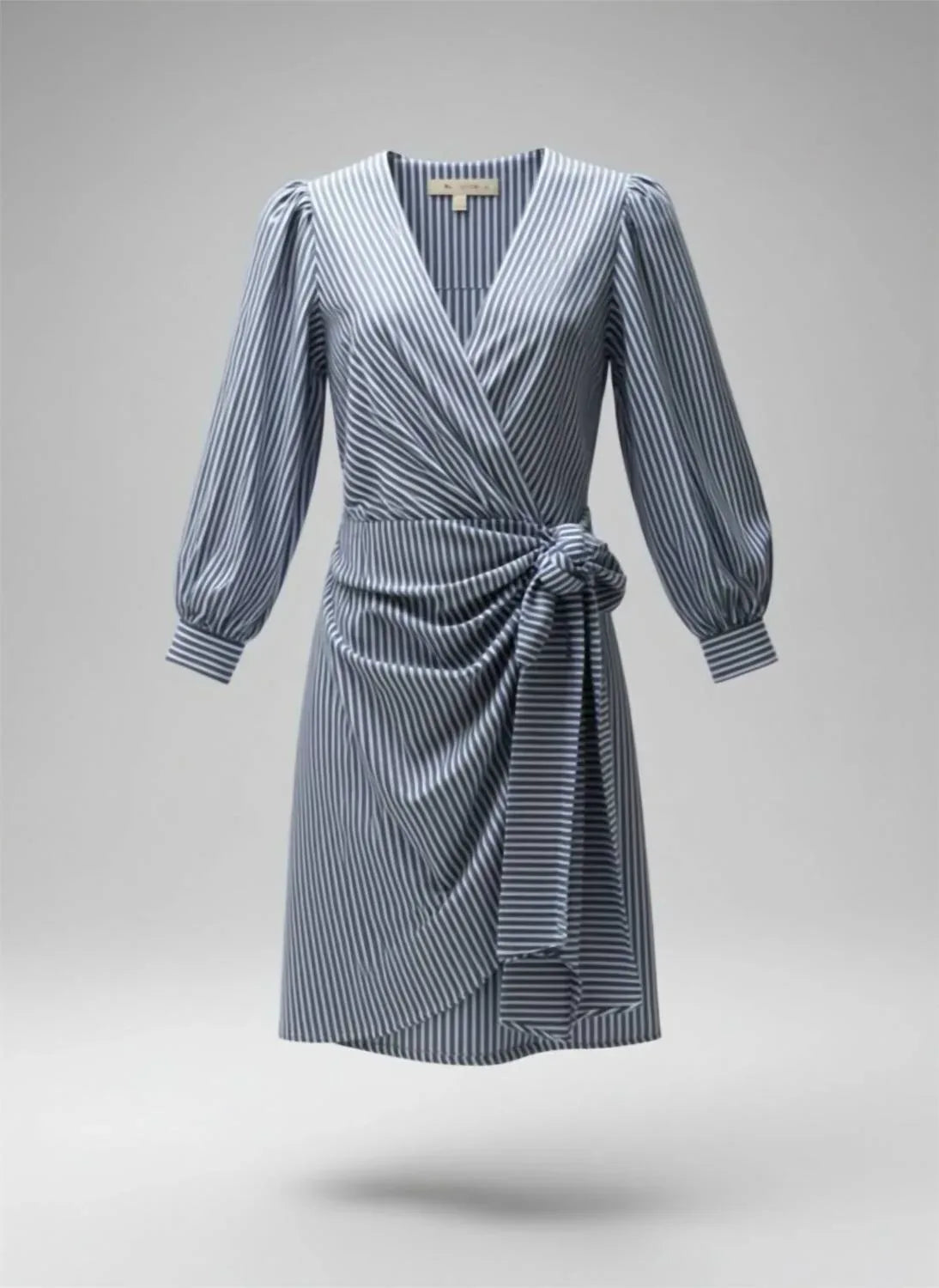 Etcetera - Striped Wrap Dress - Rack Hunt