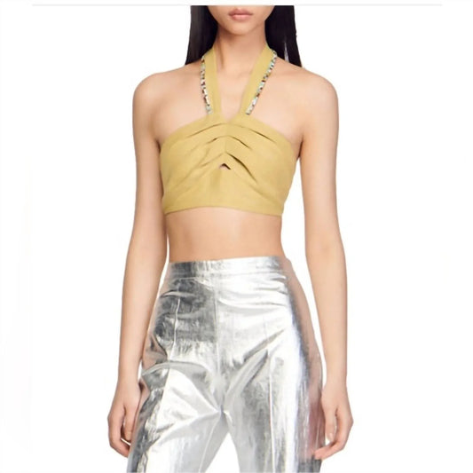 Sandro - Avedes Halter Top - Rack Hunt