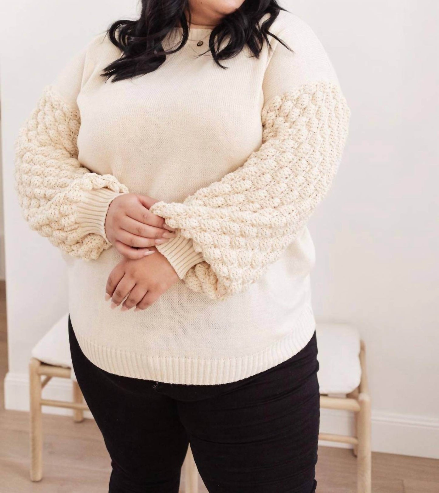 Ave Shops - Bubbly B Sweater - Rack Hunt -