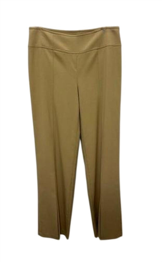Women Side Zip Straight Leg Pant
