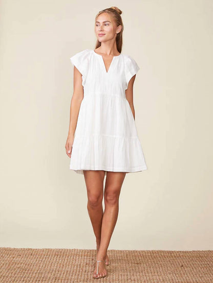 Flutter Short Dress