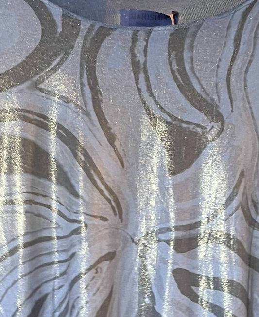 Women's Abstract Swirl Tee Tops