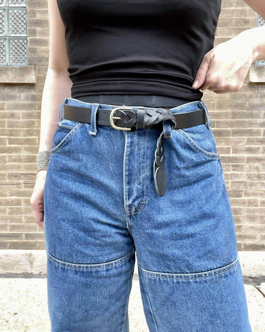 British Belt Co. - Women's Briony Grain Leather Belt - Rack Hunt -